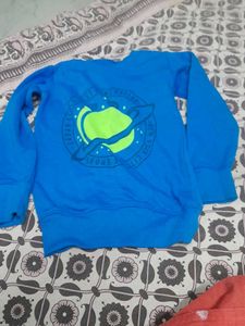 Blue Pullover Sweater