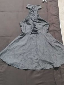 🫀Halter Gothic Grey A-line Velvet Dress 🕸️