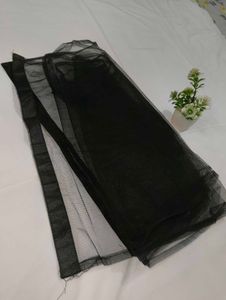 Elegant Black Embroidered Pakistani Gown