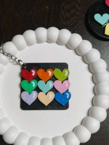 Heart Decor - Keychain &amp; fridge magnet