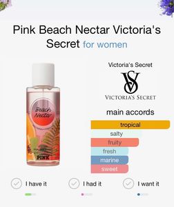 Victoria Secret Beach Nectar 10ml Decant
