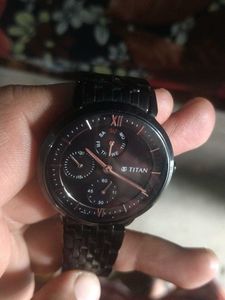 Titan Black Watch