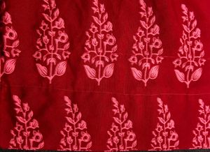 Red Print Kurtis - Set of 2