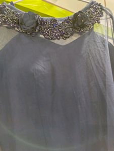 Elegant Navy Blue Dress