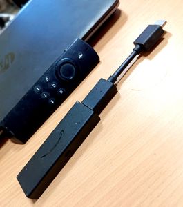 Amazon Firestick, HDMI CABLE AND Firestic Remote