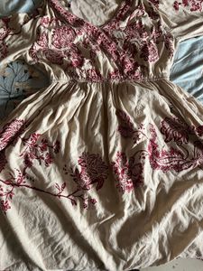 Boho Embroidered Maxi Dress