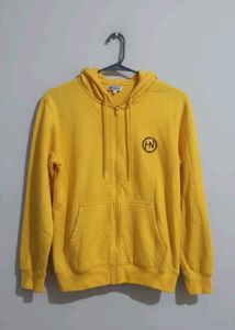 Yellow Zip-Up Hoodie Here&amp;Now