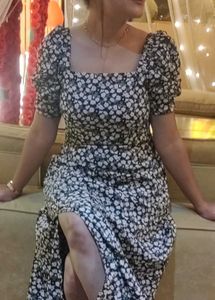 Floral Midi Dress FITS 38 and 36