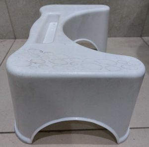 Squat Foot Steep Stool For Western Toilets