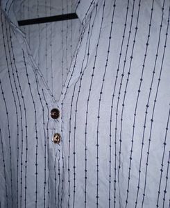Blue Casual Kurti