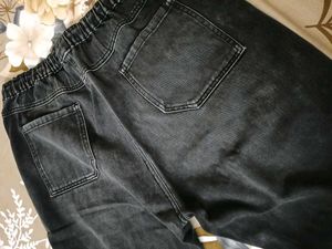 Tokyo Talkies Straight Fit Black Jeans