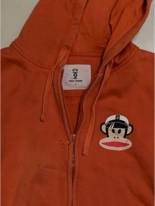 Orange Paul Frank Orignal Hoodie