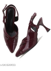 Burgundy Heels