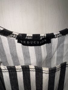 Striped Corset Top