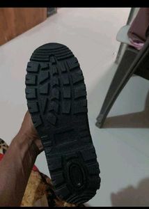 Black Leather Ankle Boots