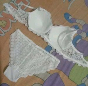 White Lace Bikini Set/ Lingerie Set