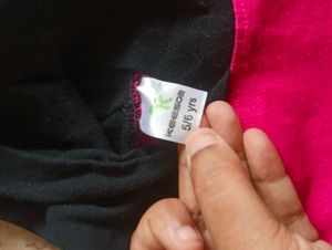 Kids Pink &amp; Black Tracksuit Set