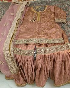 New Beautiful Garara With Heavy Work Dupatta