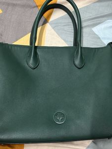 Allen Solly Green Laptop Bag