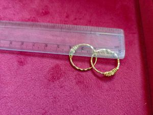Real Holmark Huid Gold Earrings