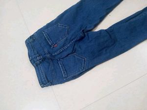 Frayed Hem Denim Jeans