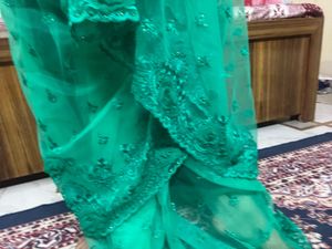 Emerald Green Dress Material