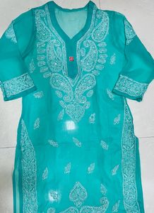 Brand New Chikan Kari Kurta