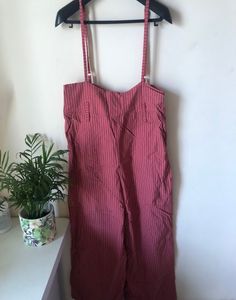 suspender jumpsuit