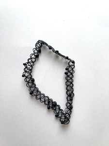 Black Ribbon Chokers