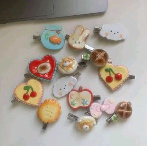 Cute Kawaii Hair Clips Set
