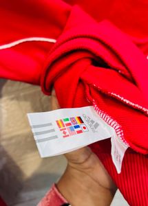 🇺🇸 Adidas Imported Red Track Jacket