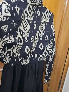 Navy Dress &amp; Jacket Set