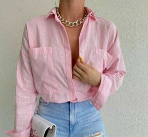 Baby Pink Button Down Shirt