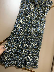 Floral Print Mini Dress