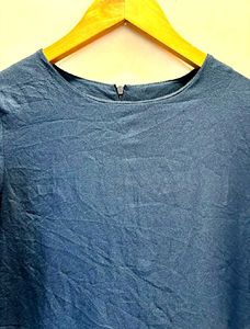 Beautiful Navy Bell Sleeve Top