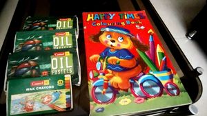 Camel Art Supplies: Oil Pastels &amp; Wax Crayons