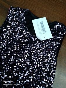 Sparkly Black vetvet n satin patiala set