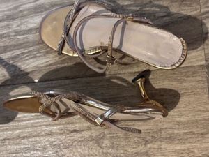 Elegant Rhinestone Sandals