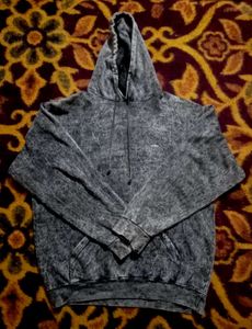 luxury Acid Wash cutted Pullover Hoodie