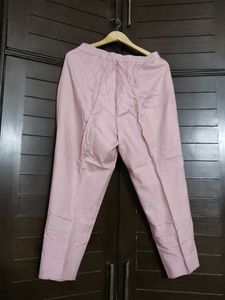 Pink Floral Embroidered Printed Silk Kurta Set