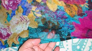 Lightweight Floral Kaftan
