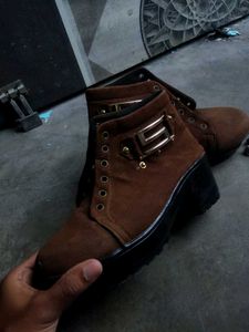 coffee brown boots for women