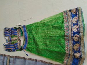 Green Chaniya Choli