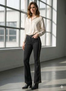 new like bell bottom jeans for gril