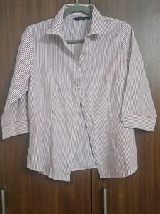 New Striped Button-Down Shirt