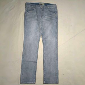 GUESS Blue Faded Cotton Jeans