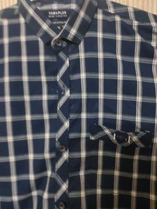 Urban Plus Blue Checked Shirt