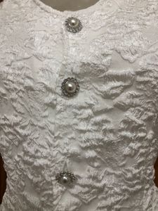 White Coquette Korean Style Minidress