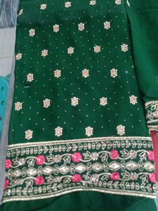 Emerald Green Embroidered Salwar Kameez
