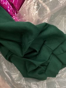 Green Puff Sleeve Top